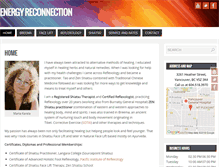 Tablet Screenshot of energyreconnection.com